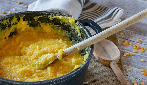 Wie man Polenta macht