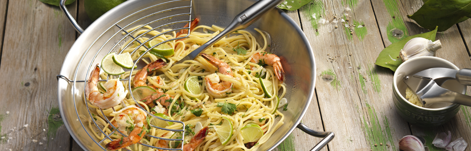 Paste linguine cu crevete by Zwilling