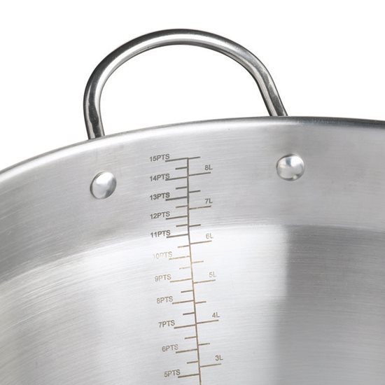 Maslin pan, stainless steel, 31 cm/9 L - Kitchen Craft