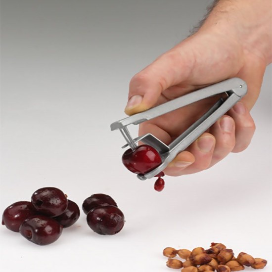 Tool for removing pips from cherries, 14 cm, aluminum - Westmark