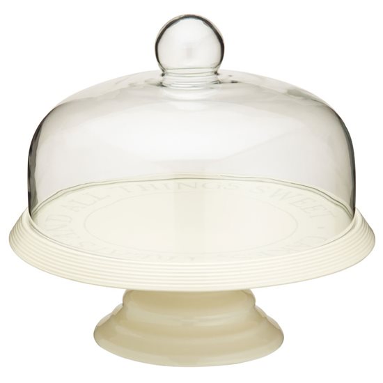 Serviravimo lėkštė su stikliniu dangteliu, 29 x 25 cm – Kitchen Craft