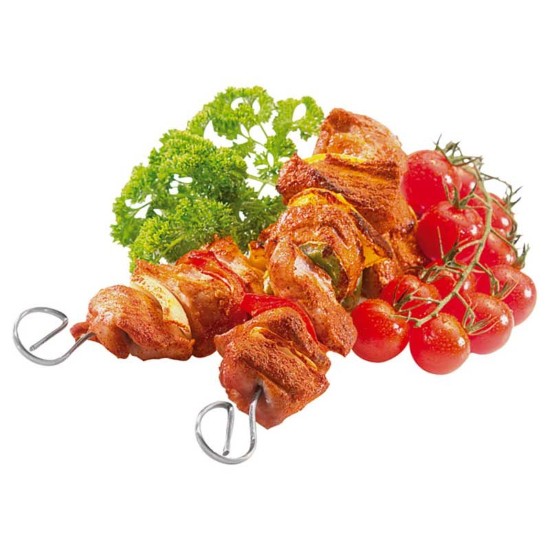 Sett ta '4 skewers għal-laħam, 22 cm, azzar li ma jissaddadx - Westmark