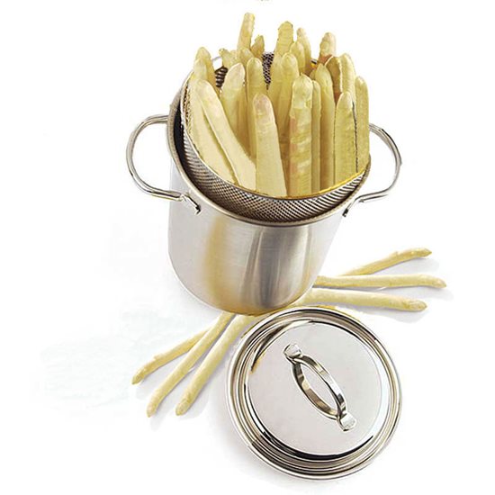 Kokkärl för kokande grönsaker/pasta, 16 cm/4,5 l, från Specialties-sortimentet, rostfritt stål - Demeyere 