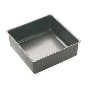 Square deep baking pan, 18 x 18 cm, steel - Kitchen Craft