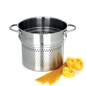 Pasta cooking pot with sieve, 24 cm - Demeyere