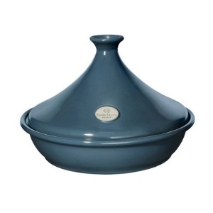 Ceramic Tajine, 32cm/2.5L, Blue Flame - Emile Henry