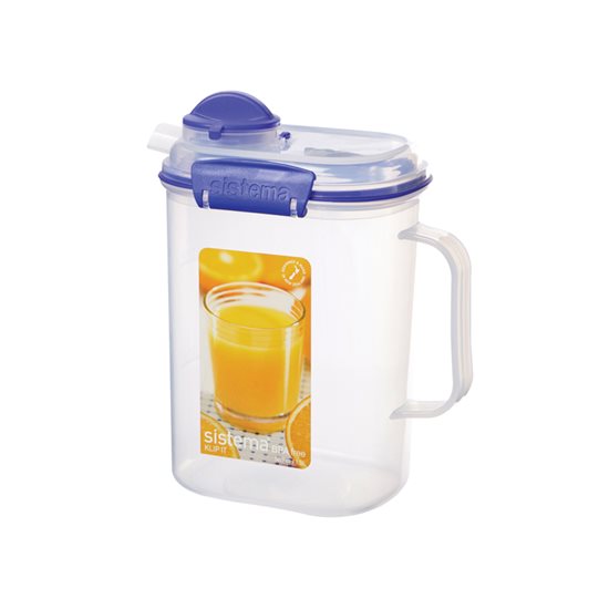 Karaffel med hank og låg, 1,5L - Sistema