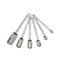 Set di 6 cucchiai dosatori, acciaio inox, "Master Class" - Kitchen Cra