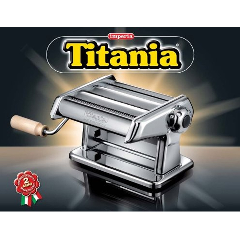 Electric Pasta Machine With Double Cutter 150 mm Titania Electric 675  IMPERIA