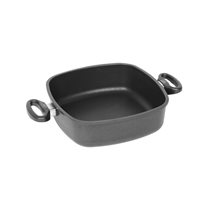 Deep frying pan, aluminum, 26 x 26 cm - AMT Gastroguss