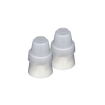 Set of 2 ends for attaching nozzles to pastry bags, 35 mm – made by Kitchen Craft