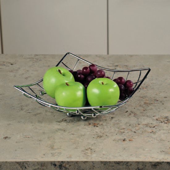 Cesta de frutas, 26 x 24 cm, metal - Kesper