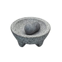 Mortar and pestle, 20 cm, granite - Kitchen Craft 