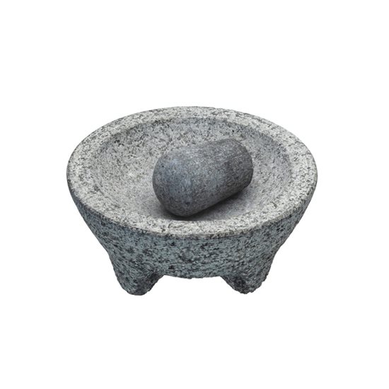 Argamassa com pilão, 20 cm, granito - Kitchen Craft