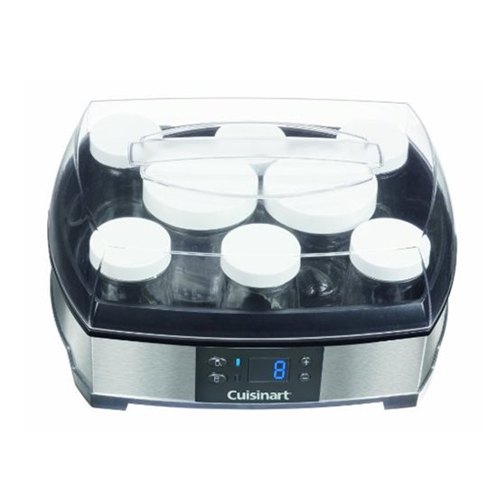 2 viename jogurto ir sūrio gaminimo aparatas, 40 W – Cuisinart