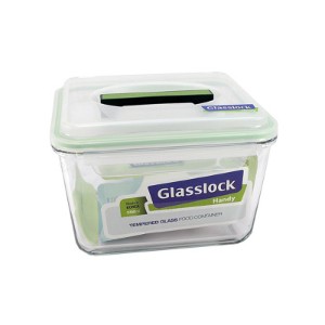 "Handy" food storage container, 3700 ml, made from glass – Glasslock