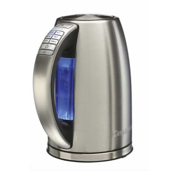 Hervidor de acero inoxidable, 1,7 l, 2750 W, Plata - Cuisinart