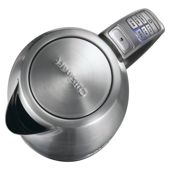 Hervidor de acero inoxidable, 1,7 l, 2750 W, Plata - Cuisinart