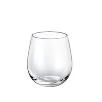 Set of 3 drinking glasses, 520 ml, made of glass - Borgonovo
