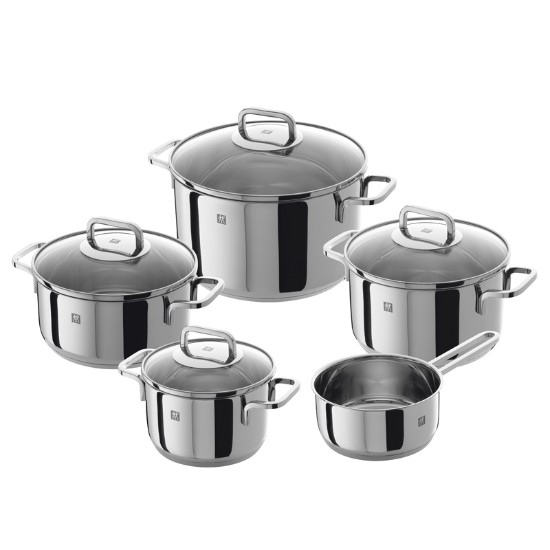 Cookware set, 9 pieces, <<Quadro>> - Zwilling