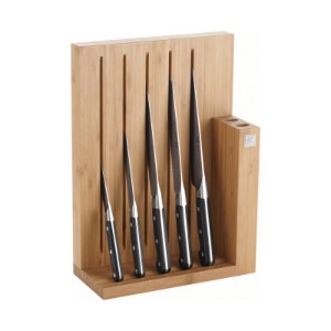 6-piece knife set, with bamboo holder - Zwilling