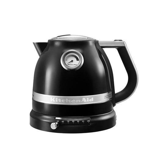 Elektriskā tējkanna, Artisan 1.5L, "Onyx Black" krāsa - KitchenAid zīmols