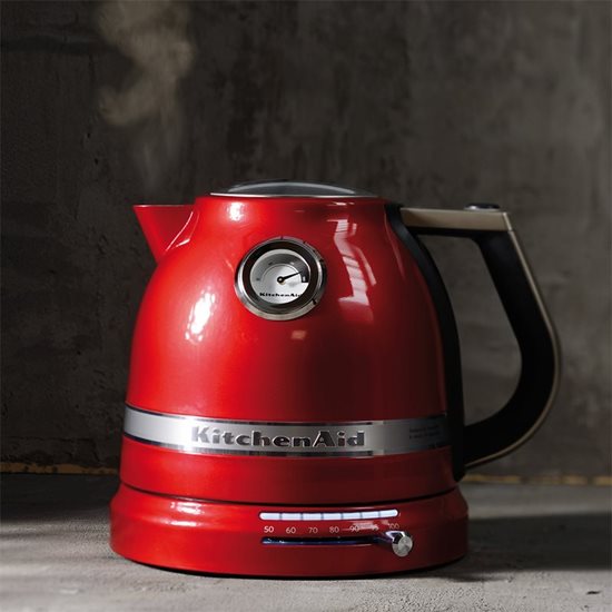 Electric kettle, Artisan 1.5L, "Empire Red" color - KitchenAid brand