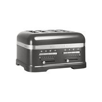 4-slot toaster, 2500W, "Medallion Silver" color - KitchenAid brand