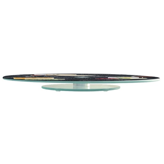 Drehteller "World of Cheese" zum Servieren von Käse, 32 cm - Easy Life