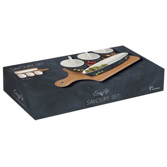 "World of party - Savoury" 8-piece appetizer serving set - Nuova R2S