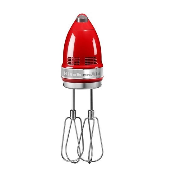 Миксер за ръце, 9 настройки на скоростта, 85 W, Empire Red - KitchenAid