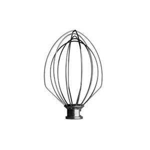 6-wire whisk for 4,8 L bowls, aluminium and stainless steel - KitchenAid