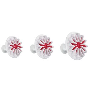 Set of 3 flower-shaped cutters - Westmark