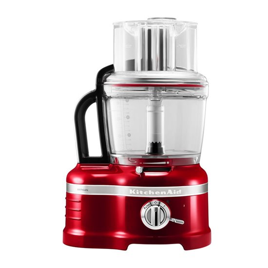 Food processor, 4 L, 650 W, Artisan, Candy Apple - KitchenAid