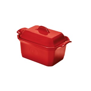 Terrine dish 24 x 15 cm/1.2 l, <<Burgundy>> - Emile Henry