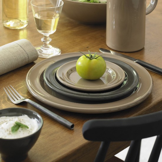 Assiette à dessert 21 cm, <<Clay>> - Emile Henry 