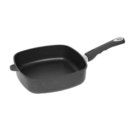 Deep frying pan, aluminum, 26 x 26 cm, induction - AMT Gastroguss