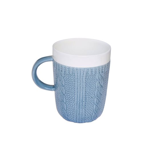 Porcelæn krus, 400 ml, "Blue Wool"- Nuova R2S