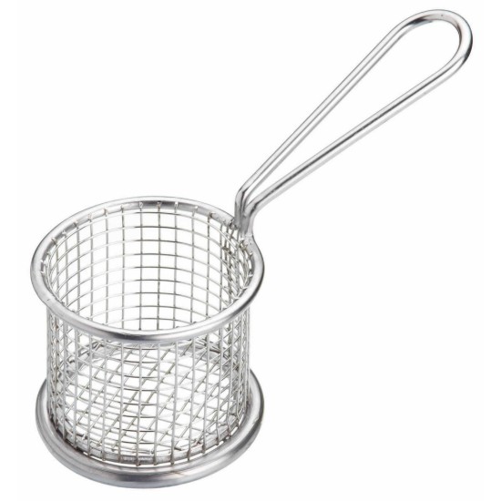 Yemek servisi için sepet, 8,5 cm, paslanmaz çelik - Kitchen Craft