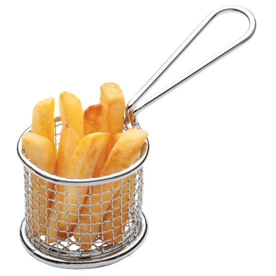 Yemek servisi için sepet, 8,5 cm, paslanmaz çelik - Kitchen Craft