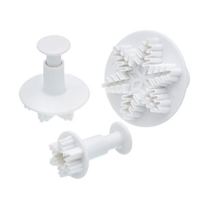 Set for decorating cakes, snowflake model - by Kitchen Craft