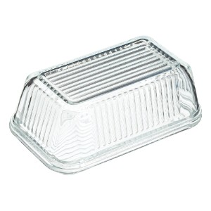 Butter dish, made of glass - Kitchen Craft