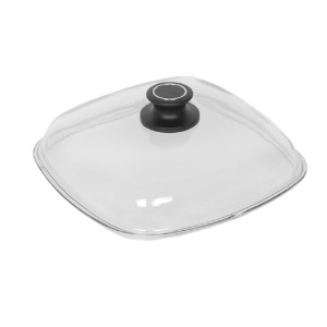 Glass lid, 28 x 28 cm - AMT Gastroguss