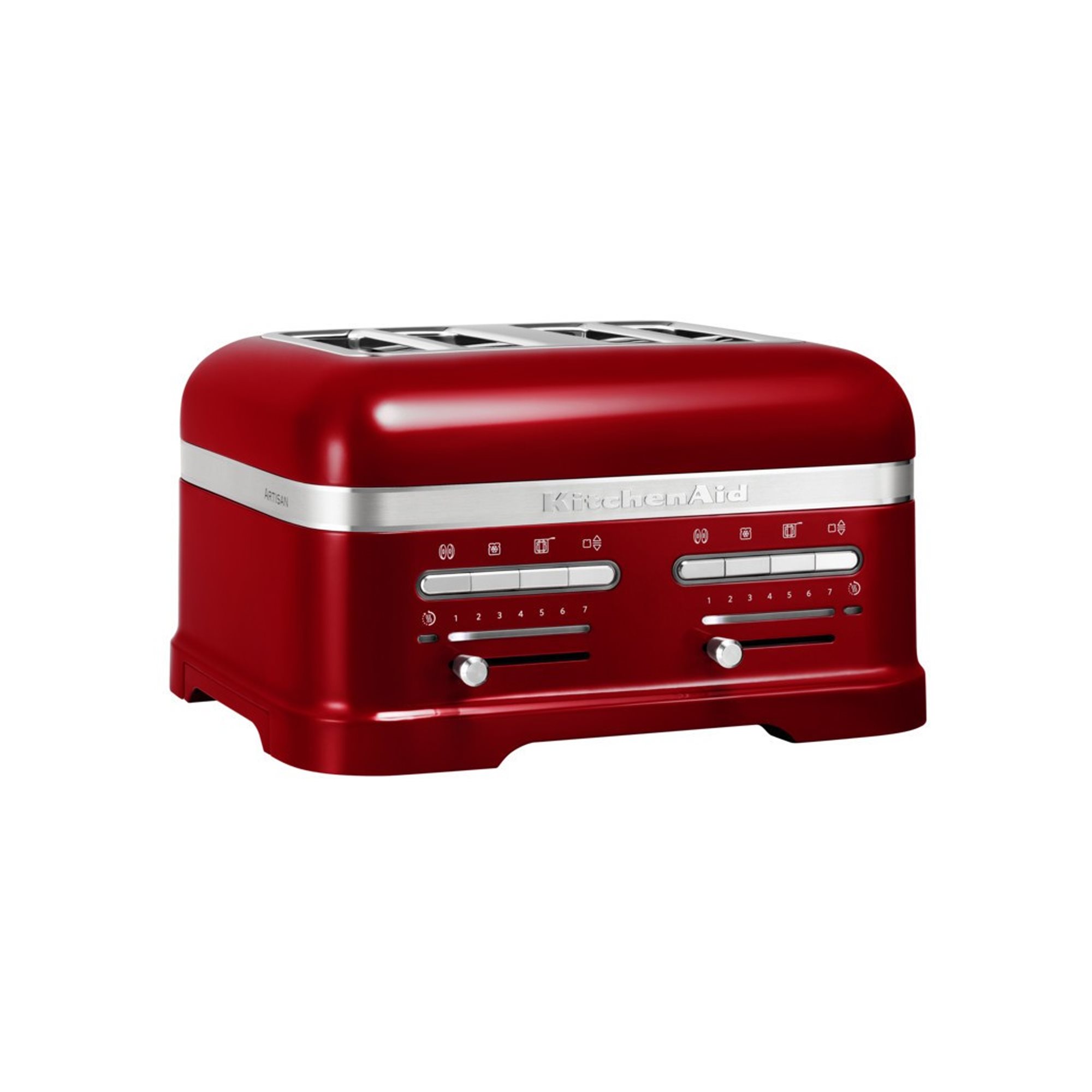 4-slot toaster, 2500W, Candy Apple color - KitchenAid brand