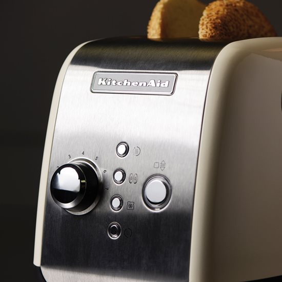 Toaster ta '2 slots, 1100W, Almond Cream - KitchenAid