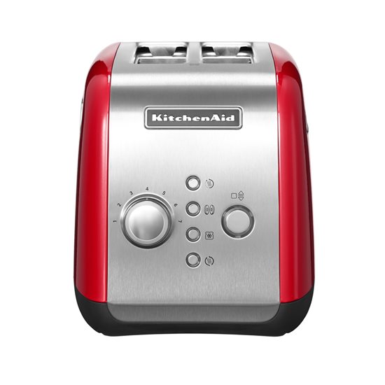 2-slot toaster, 1100W, Empire Red - KitchenAid