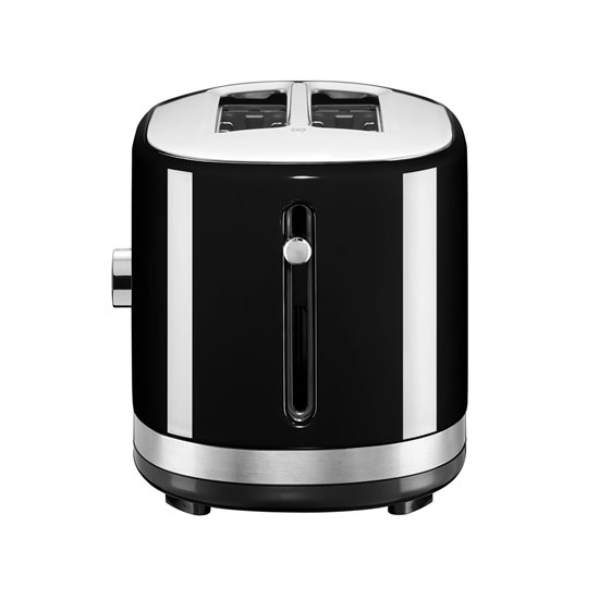 2-slot toaster, manual control, 1200W, "Onyx Black" color - KitchenAid brand