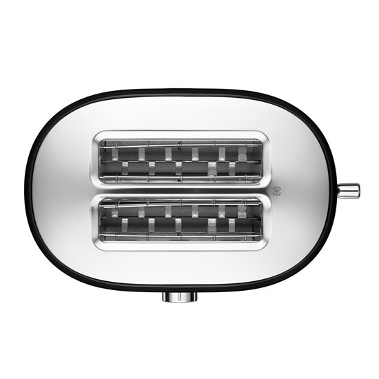 2-slot toaster, manual control, 1200W, "Onyx Black" color - KitchenAid brand
