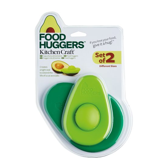 Set di 2 supporti per conservare avocado, silicone - di Kitchen Craft