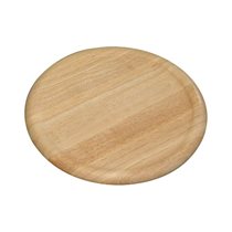 Platter for serving pizza, 32 cm, rubber tree - Kesper